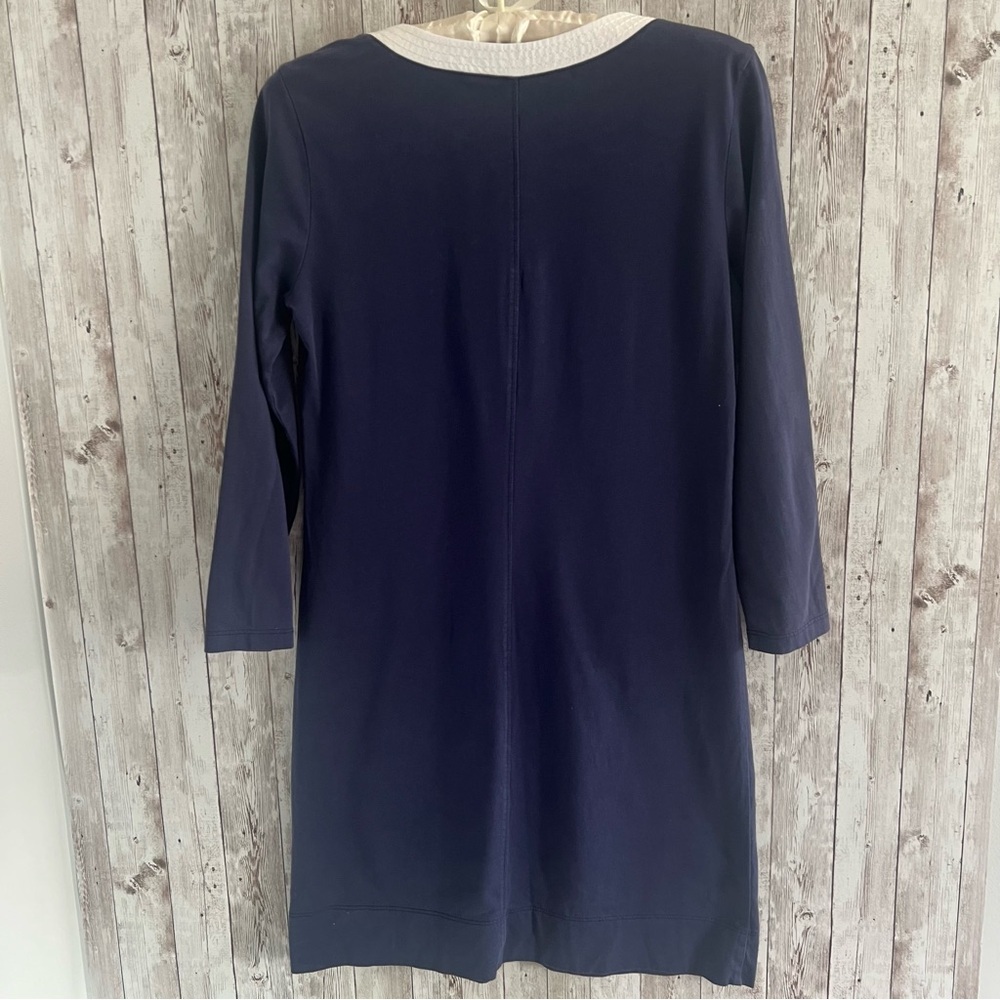 Lilly Pulitzer Marlina Navy Nautical Mini Dress Small - Picture 2 of 5